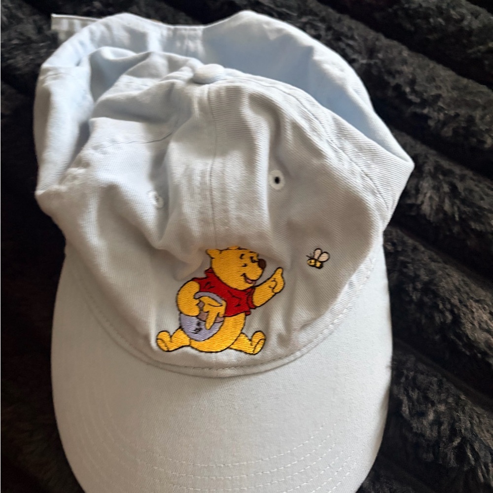Disney Light Blue Cap with Winnie the Pooh Patch